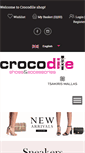 Mobile Screenshot of crocodile-eshop.com